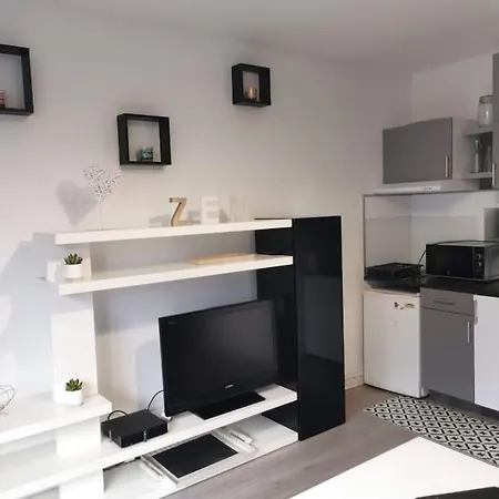 Tres Joli Studio,bien Equipe Terrasse,internet Le Cannet